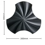 3d textured microcement tiles – pinwheel collection.webp