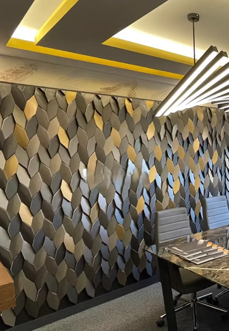 3d irregular diamond metal tiles | geometric wall tiles 3d irregular diamond metal tiles | geometric wall tiles