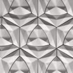 3D flower mosaic tile