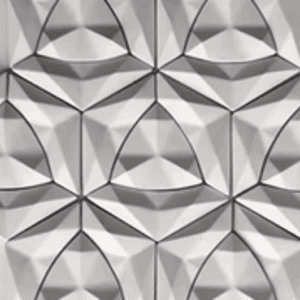 3D flower mosaic tile