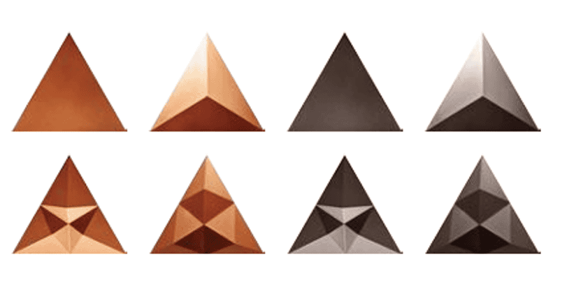 3d triangular geometric cement tiles | modern wall tiles 3d triangular geometric cement tiles | modern wall tiles