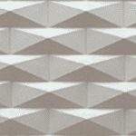 3d diamond mosaic tile——modern art wall with geometric light and shadow