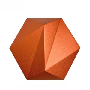 Sculptural 3D Hexagonal Diamond Cement Tiles for Feature Walls