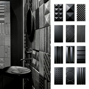The Matrix Modular 3D Multi-Texture Geometric Tile Series
