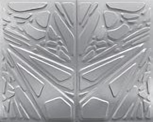 LANDERY MOSAIC cosmiclight 3D cement wall tile colour swatch 1