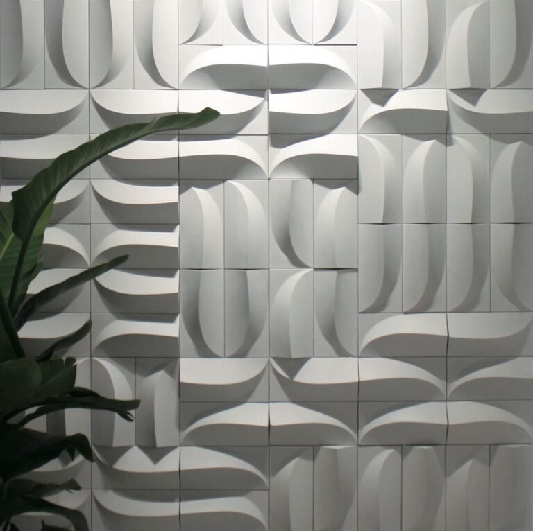 Cube Relief 3D Cement Wall Tile for Feature Wall – LANDERY MOSAIC