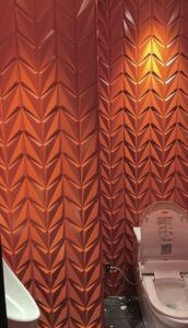 LANDERY Kite Silhouette 3D Cement Wall Tile for Entrance 3D cement wall tile – relief pattern detail