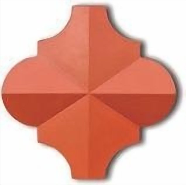 LANDERY MOSAIC lantern 3D cement wall tile colour swatch 1