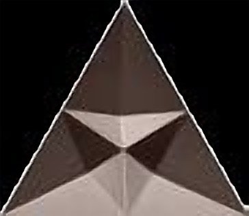 LANDERY MOSAIC polytope 3D cement wall tile colour swatch 5