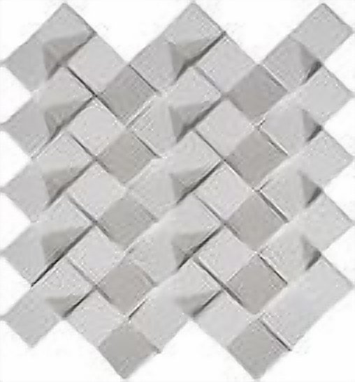 LANDERY MOSAIC seesaw 3D cement wall tile colour swatch 3