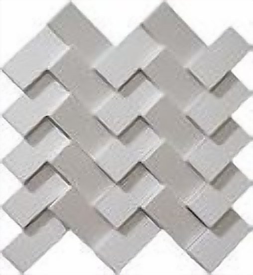 LANDERY MOSAIC step 3D cement wall tile colour swatch 1
