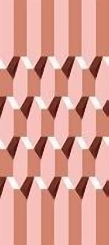 LANDERY MOSAIC trifaces 3D cement wall tile colour swatch 3