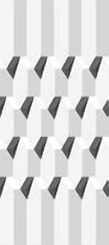 LANDERY MOSAIC trifaces 3D cement wall tile colour swatch 4
