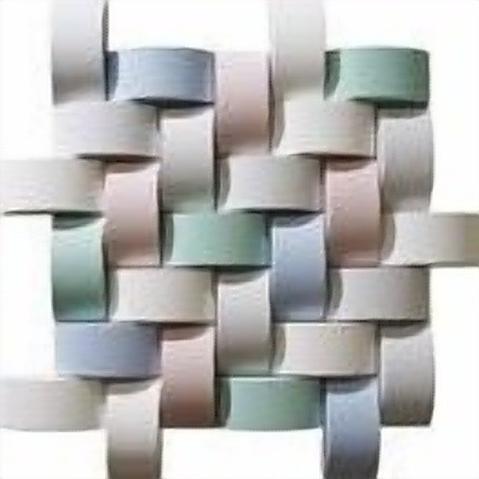 LANDERY MOSAIC weave 3D cement wall tile colour swatch 1
