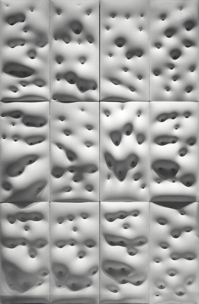 LANDERY MOSAIC wwall 3D cement wall tile colour swatch 1